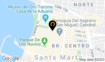 Mapa de Rodaturs S.a. en Santa Marta