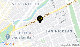 Mapa de Rodiagujas Y Balineras en Cali