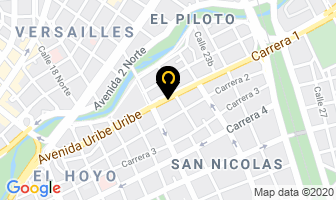 Mapa de Rodillos Y Balineras en Cali