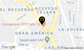 Mapa de Rodimez Ltda. en Bogotá D.C