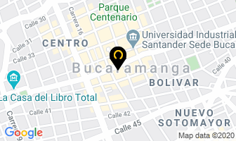 Mapa de Rodisan Ltda en Bucaramanga