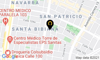 Mapa de Rodizio Rio De Enero en Bogotá D.C