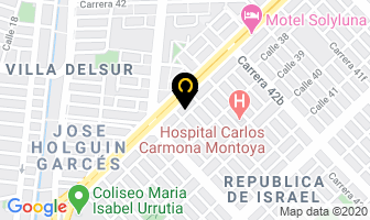 Mapa de Rodriflex en Cali