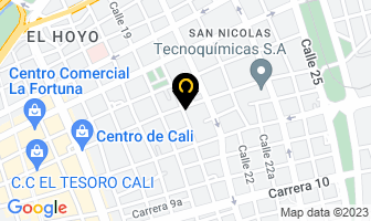 Mapa de Rodríguez Publicidad Cali en Cali
