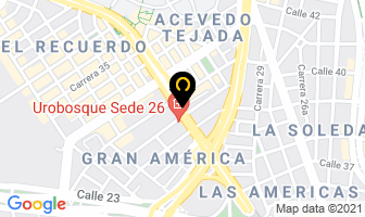 Mapa de Rodríguez Ricardo en Bogotá D.C