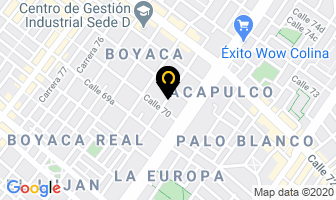 Mapa de Rodríguez Vallejo Lvaro Rafael en Bogotá D.C