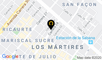 Mapa de Rody Transmisiones Ltda. en Bogotá D.C