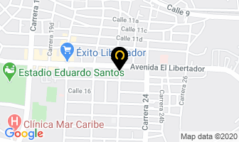 Mapa de Rojas De Andreis Antonio en Santa Marta