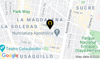 Mapa de Rojas Fernando en Bogotá D.C