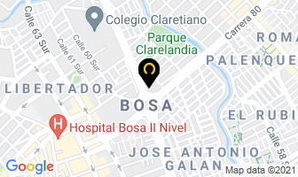 Mapa de Rojas Poveda Ramón en Bogotá D.C