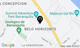 Mapa de Rojas Trasteos Servicios S.a. en Barranquilla