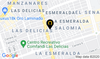 Mapa de Rojientregas Ltda. en Cali