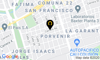 Mapa de Rolling Door Manufacturing De Colombia Ltda. en Cali