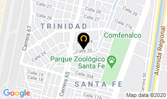 Mapa de Rollos Suga en Medellín