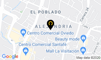 Mapa de Romancelatina en Medellín