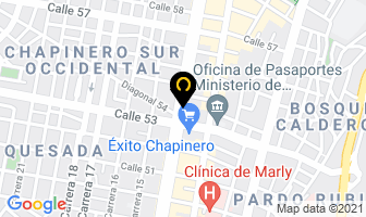 Mapa de Romero Garzón Luz Dary en Bogotá D.C