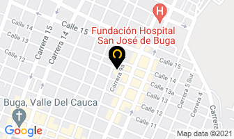 Mapa de Romero Quintero Johana María en Buga