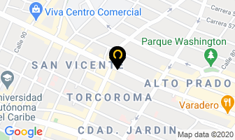 Mapa de Romero Villa Ricardo en Barranquilla