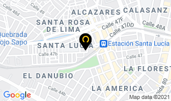 Mapa de Ropa Adaptada Kmaleón en Medellín