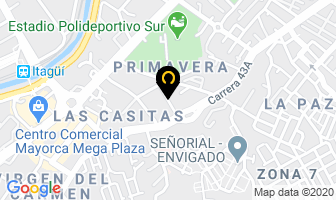 Mapa de Ropa Deportiva Zerie en Envigado