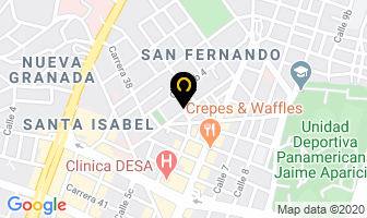 Mapa de Rosales Estrada Medardo en Cali
