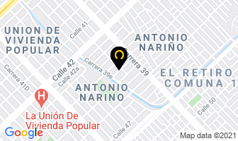 Mapa de Rosas Balcázar William en Cali