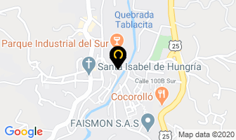 Mapa de Roso S.a.s. en Medellín