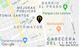 Mapa de Ross Marino en Bucaramanga