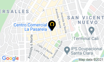 Mapa de Rosswill Computadores en Cali