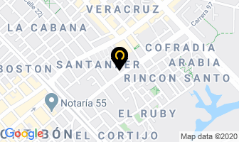 Mapa de Rotor System Ltda. en Bogotá D.C