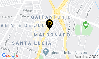 Mapa de Rouge Pizzería Bar en Tunja