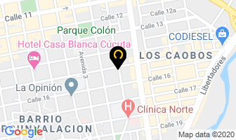 Mapa de Roversi María De Los Angeles en Cúcuta