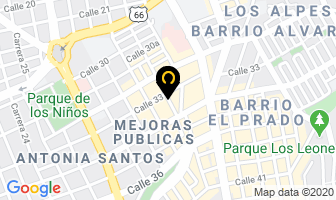 Mapa de Roxie Barra Dance en Bucaramanga