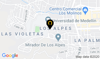 Mapa de Roy Alpha S.a. en Medellín