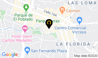 Mapa de Royal Thai Ltda en Medellín
