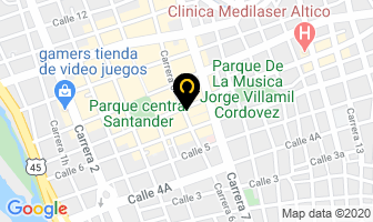 Mapa de Rozo Gonzalez Ricardo en Neiva
