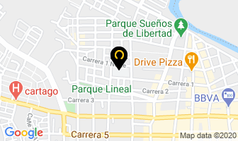 Mapa de Rozo Luis Eduardo en Cartago