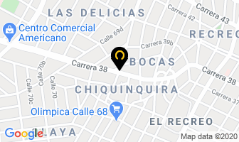 Mapa de R.p.g. Del Caribe Ltda en Barranquilla