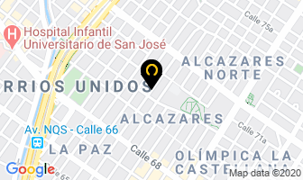 Mapa de Rqc Solutions S.a.s en Bogotá D.C