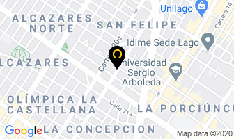 Mapa de Rs Rines & Sonido en Bogotá D.C