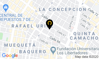 Mapa de R&s Señalizacion en Bogotá D.C