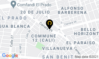 Mapa de Rtc Arte & Tecnología en Cali