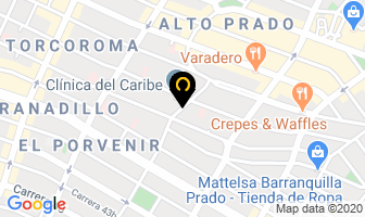 Mapa de R.t.s. Ltda. en Barranquilla
