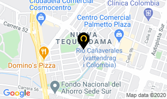 Mapa de R.t.s. Tecnología en Cali