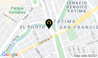 Mapa de Rubiano Vinueza Jaime en Cali