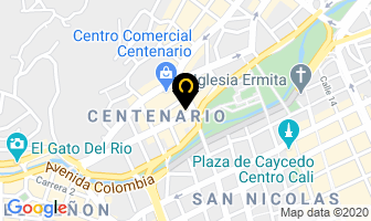 Mapa de Ruby Padilla Ahumada/cedef S.a. en Cali