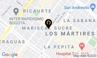 Mapa de Ruecolor Ltda. en Bogotá D.C