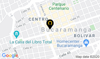 Mapa de Rueda Gomez Alirio en Bucaramanga