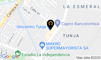 Mapa de Rueda Stylos en Tunja