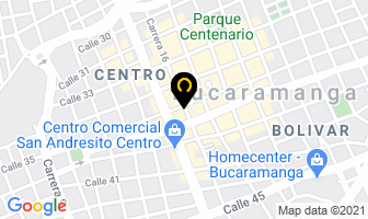 Mapa de Rueda Suárez Arnulfo en Bucaramanga